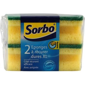 Sorbo Schuurspons - Maat XL - 2 stuks - Hard