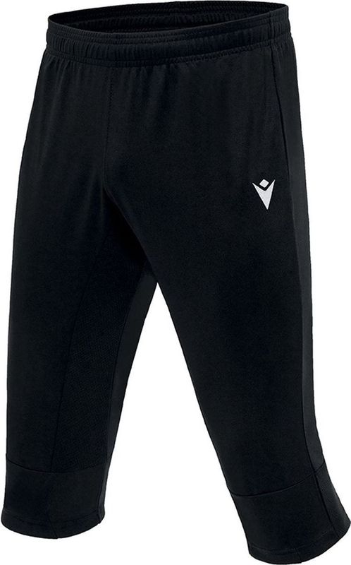 Macron Finlay Hero 3/4 Trainingsshort Kinderen - Zwart | Maat: 9-10 Y