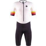 Nalini - Heren - Fietspak - Fietsbroek en Fietsshirt samen - Zomer - Snelpak - Triathlon - SKINSPEED SUIT - PRISTINE - L