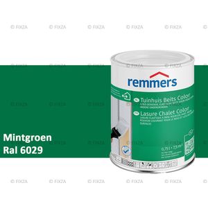 Remmers - Tuinhuis Beits Color - Mintgroen - 0,75 Liter