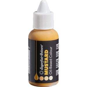 Sugarflair Oil Based Colours Voedingskleurstof - Mosterd - 30ml