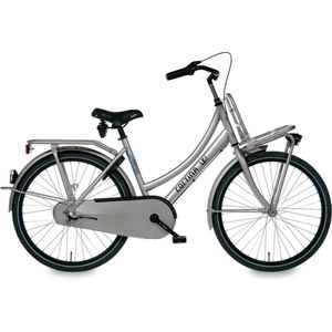 Cortina U4 Transport Mini - Stadsfiets - Jeugdfiets - M26 - metallic brilliant silver matt