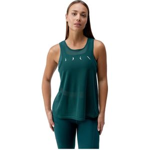 Born Living Yoga - Bora - Mouwloos T-shirt - Groen - Vrouw