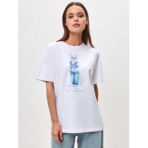 CAT by maniita lacitta Bedrukt T-shirt - MOTHER CAT
