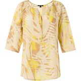 comma - Blouse - Loose-fit - 3/4 Mouwen