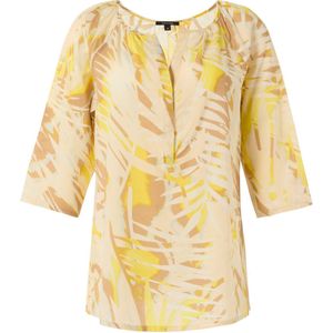 comma - Blouse - Loose-fit - 3/4 Mouwen
