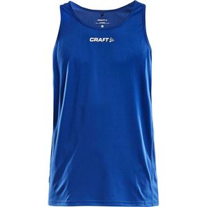 Craft Rush Singlet Heren - M - sportshirts - blauw - Mannen