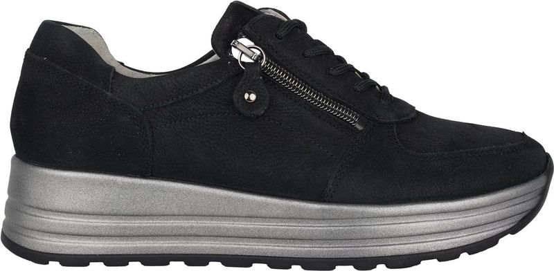 Waldläufer - H-Lana - Dames Sneaker - Zwart