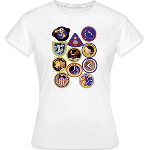 NASA Apollo-missie-insignes T-Shirt Dames