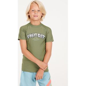 Protest Prtnizzo Jr – Uv shirt Jongens – Stretch – Korte mouwen – Artichoke Green