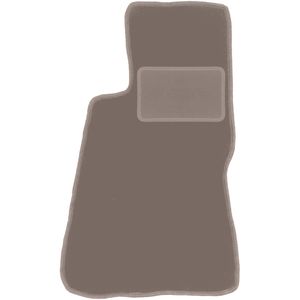 Beige bestuurdersmat voor: Smart Roadster roadster (2002-2005)