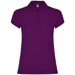 Roly - Star Dames Polo - Purple 71 maat M
