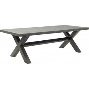 Tuintafel Vita Braga L240 cm - antraciet