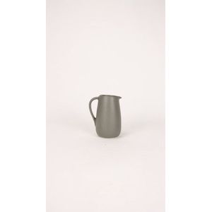 Kitchen trend - Villa - Schenkkan klein - donkergrijs - stoneware - 8 cm rond