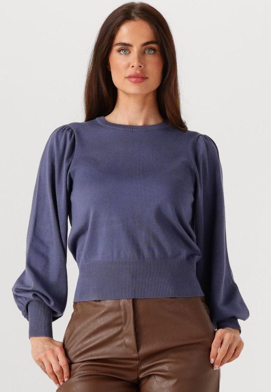 Minus - Liva Long Sleeve Pullover - Blauw - Dames