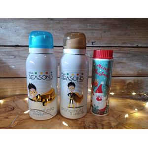 Kerst-Giftset-Kinderen-Welness-Kerstkado-Cadeau voor onder de boom-Kerstfeest-Badproduct-Huidverzorging-Kleurrijk-Vegan-Musthave-Badkamer Plezier-Haargel-Showerfoam-Super Hero-Superheld-StoerMagische Kerst-Lichtjes-Bellenblaas