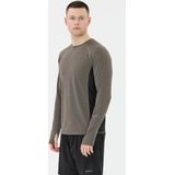 ENDURANCE Functioneel shirt 'Jonnik'  donkergrijs / zwart