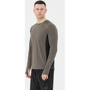 ENDURANCE Functioneel shirt 'Jonnik'  donkergrijs / zwart
