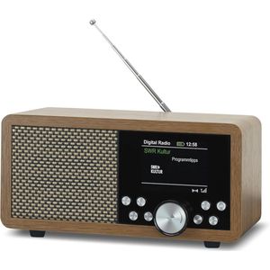 Draagbare DAB+ Radio met FM en Bluetooth - TFT-Display, Wekfunctie, USB & SD Kaart