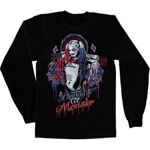 DC Comics Suicide Squad Longsleeve shirt -XXL- Harley Quinn Zwart