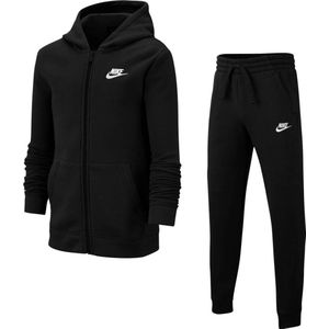 Nike Sportswear Core Jongens Trainingspak - Maat 146 - Zwart