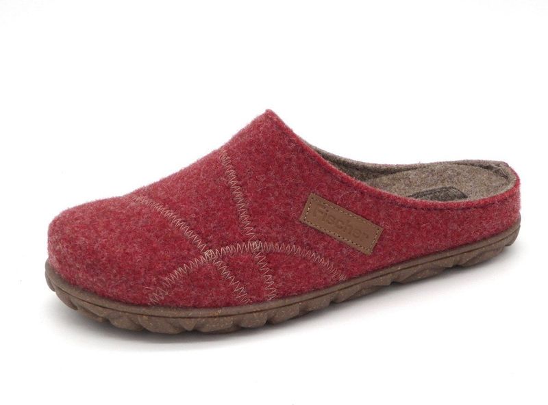 Fischer - 205640 - Pantoffel Muil - Rood