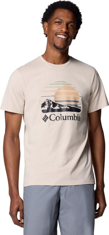 Columbia - Path Lake II Graphic Tee - T-shirt - Beige