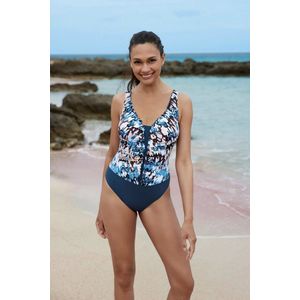 Sunflair - Badpak - Blauw - Voorgevormde Cups - Verstelbare Schouderbandjes