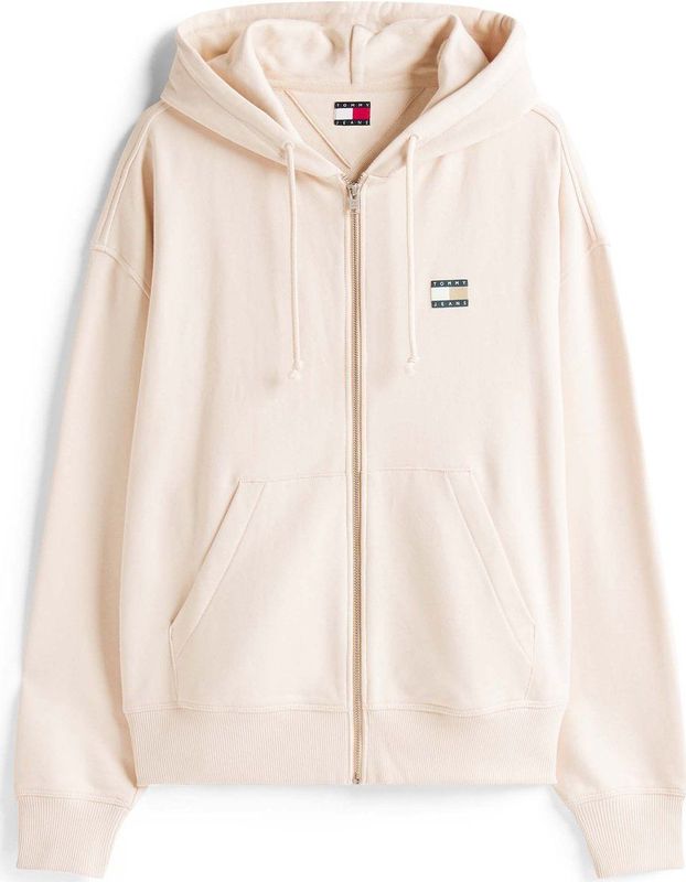 Tommy Jeans, Heren, Sweatshirts & Hoodies, Beige, Maat: XS Katoen,