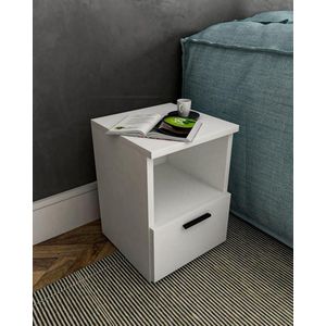 nachtkastje - Slaapkamer Meubilair - Universal bedside table - bank-tafel - side table 30D x 30W x 40H centimetres