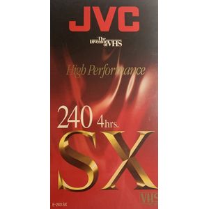 JVC E-240 SX VHS videoband 240min high performance