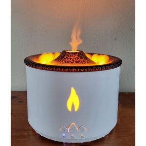 Aroma Diffuser - Diffuser - aromatherapie - Verneverlaar - Lucht bevochtiger - 360ML - olie verdamper - Vulcano