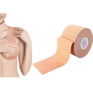 Ariko boob tape - Fashion tape - Strapless BH - Borst - Tiet - Blessure tape - 5cm x 5m - beige