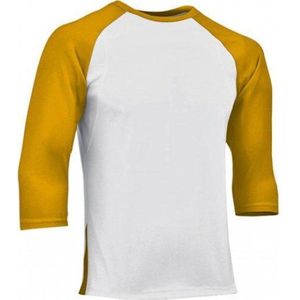Honkbal Ondershirt, Geel, Jeugd Medium