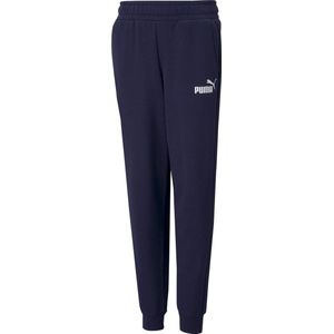 PUMA ESS Logo Pants FL cl B Jongens Broek - Donkerblauw - Maat 152