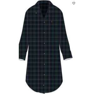 Ralph Lauren, slaapkleedje, groen ruit, XS
