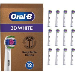 3D White Opzetborstels Voor Elektrische Tandenborstels - Verpakking Van 12