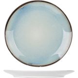 Cosy & Trendy - Fez - Ontbijtborden - Blauw - Ø 23 cm - Set van 4