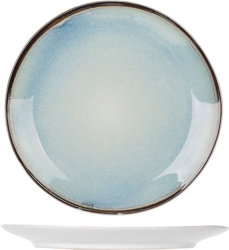 Cosy & Trendy - Fez - Ontbijtborden - Blauw - Ø 23 cm - Set van 4