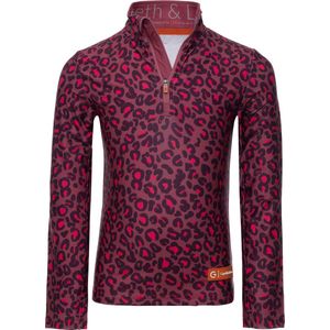 Gareth & Lucas Skipully The Fifty-Eight - Kinderen maat 104 - 100% Gerecycled Polyester - Midlayer Sportshirt - Wintersport