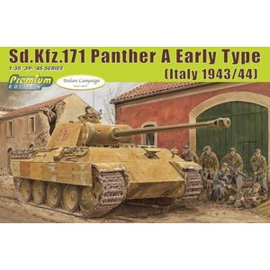 1:35 Dragon 6920 Sd.Kfz. 171 Panther A Early Type - Italy 1943/44 Plastic Modelbouwpakket