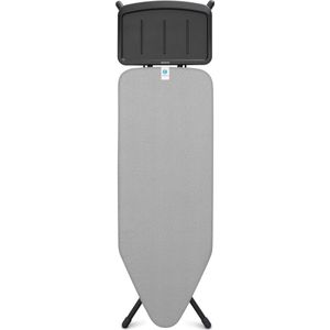 Brabantia Strijkplank C - met Stoomunithouder - 124 x 45 cm - Metallised