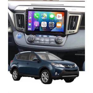 ADIVOX 10.1 inch geschikt voor Toyota RAV4 2013-2019 Android 14 2GB/32GB 8CORE Carplay/Auto/WiFi/RDS/DSP/5G/DAB+