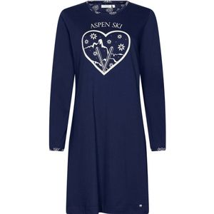 Rebelle - Aspen Ski - Nachthemd - Blauw - Katoen