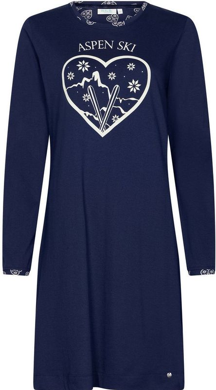 Rebelle - Aspen Ski - Nachthemd - Blauw - Katoen
