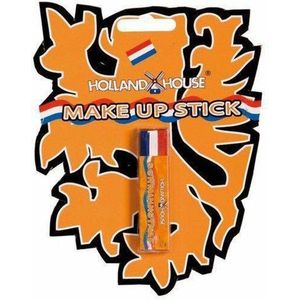 Make-up schmink Stick Rood Wit Blauw Nederlandse vlag Oranje Koningsdag Voetbal