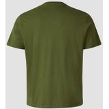 s.Oliver Big Size Rechtvallend T-shirt donkergroen