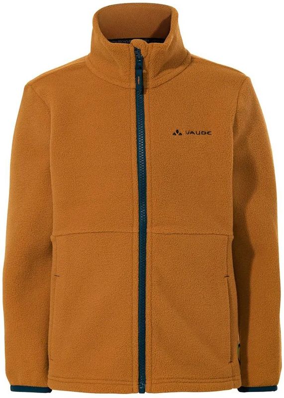 Vaude Pulex Ii Fleece Met Volledige Rits Bruin 110-116 cm Jongens,Meisjes