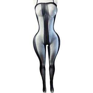 BamBella ® - Panty pak -Onesize - body suit - Dames - Onesize - Erotische jumpsuit van kant lingerie zwart