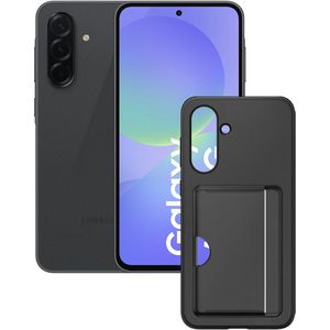 Samsung Galaxy A36 5G - 128GB - Awesome Black + Card Slot Case